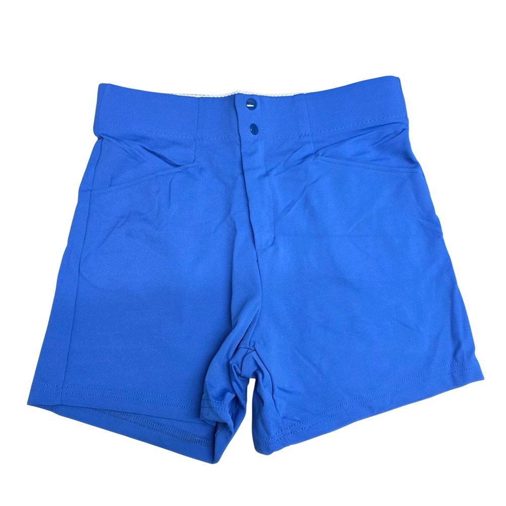 Vintage Bike Athletic The Original Coaches Short Royal Blue Nylon Mens Large NWT